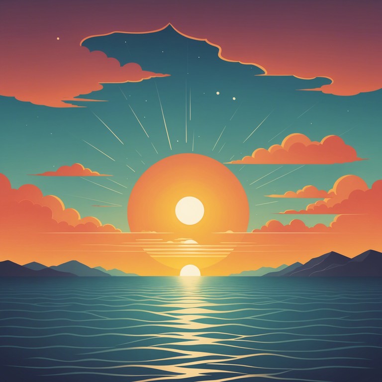 This track combines the soothing effects of a gentle sunrise with the calmness of early morning, creating a tranquil pop rock soundscape. The sound flows like the slow, peaceful waves of the ocean at dawn, offering a smooth and serene listening experience.