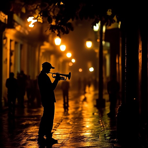 An energetic and refined mambo track that captures the essence of a vibrant havana night, featuring intricate percussion and brass melodies.