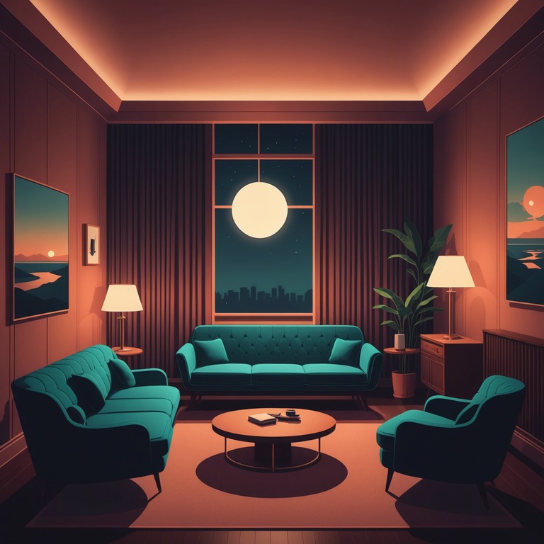 This track is a blend of delicate jazz nuances with the smooth allure of a classy lounge vibe, evoking the feeling of a tranquil evening retreat. Ideal for sophisticated ambient moods in upscale settings.