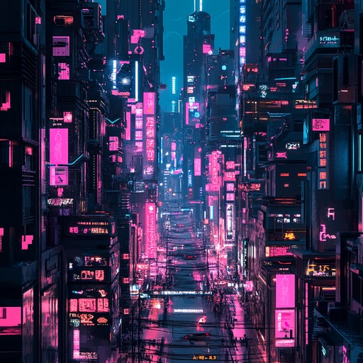 Dive into a dystopian metropolis with dark atmospheres, driving synths, and cinematic elements. The track captures the essence of futuristic urban decay and high stakes tension.