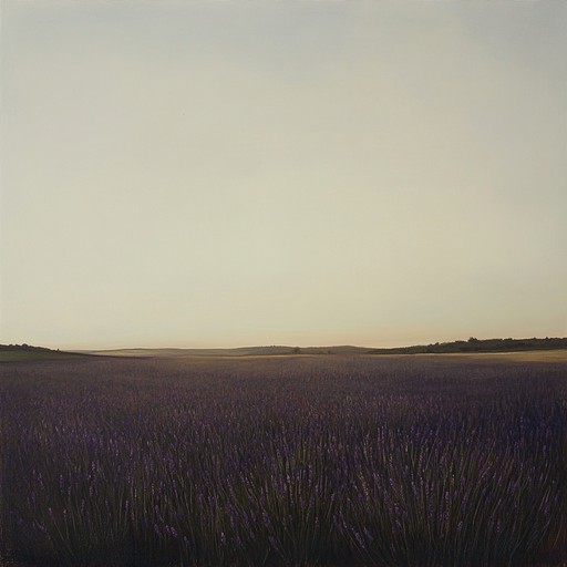 Imagine a peaceful dawn, the air crisp and slightly dewy, overlooking vast fields of lavender under a soft, early morning sky. This track captures the essence of tranquility and the first light of the day with pure, simple tones that evolve slowly, inviting the listener to a state of serene introspection.