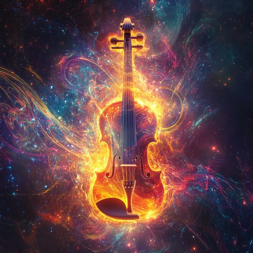 Embark on an ambient journey where bold echoes unite with serene silence. This instrumental piece featuring the electric violin creates a powerful soundscape that balances intensity with tranquility. The music invites you to explore a mystical realm where each note resonates with empowerment and ethereal beauty.