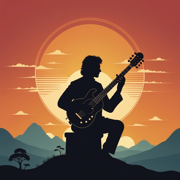 This track blends the entrancing sound of the sitar with the powerful drive of rock music, creating a fusion that captures the essence of both traditional indian music and the rebellious spirit of rock. The music journeys through contemplative moods to an uplifting climax, echoing the vibrant colors of a sunrise.