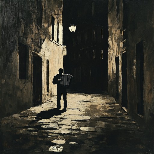 An instrumental waltz that takes the listener through gritty backstreets of a forgotten city, evoking nostalgia and melancholy with a haunting accordion melody.