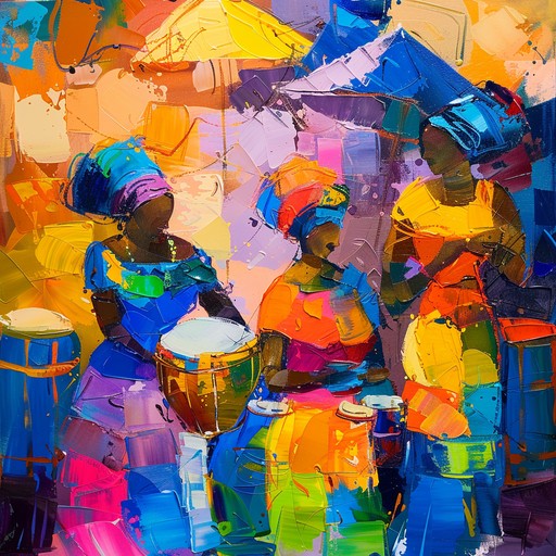 Experience the soul of africa through a rhythmic afrobeat instrumental, blending traditional djembe with contemporary melodies for an uplifting and invigorating soundscape.