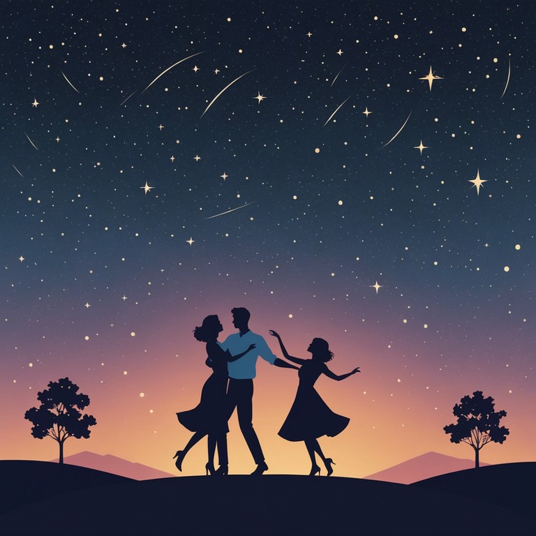 This instrumental tracks the journey of a passionate salsa dance under a starlit sky, embodying the powerful connection and dynamic rhythm of love through its invigorating beats and exquisite melodic flourishes. The deep resonating tones of the classic salsa trumpet cut through the hypnotizing percussion, making every moment feel like a step into an enchanting dance of emotions.