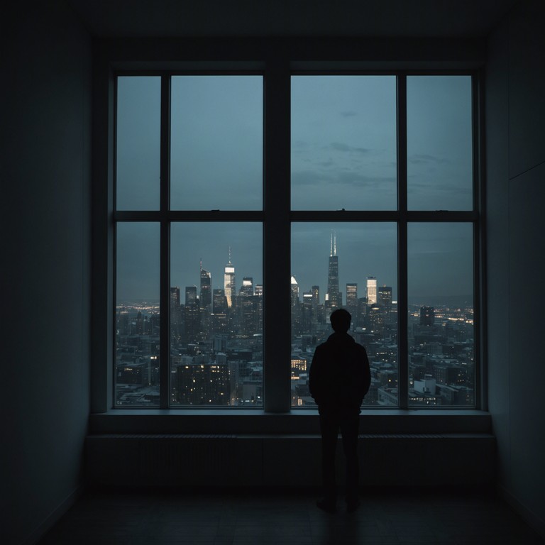 A contemplative journey through personal thoughts and feelings on a serene city night, supported by a backdrop of soft synths that capture the city's pulse without overwhelming the senses.