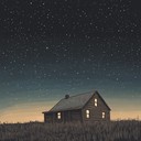 acoustic guitar melodies under starlit skies