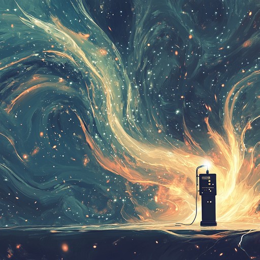 An instrumental track blending alien soundscapes and ethereal melodies using the theremin to transport listeners on a voyage through the mysteries of the universe
