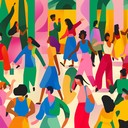uplifting afrobeat celebrating freedom and cultural diversity