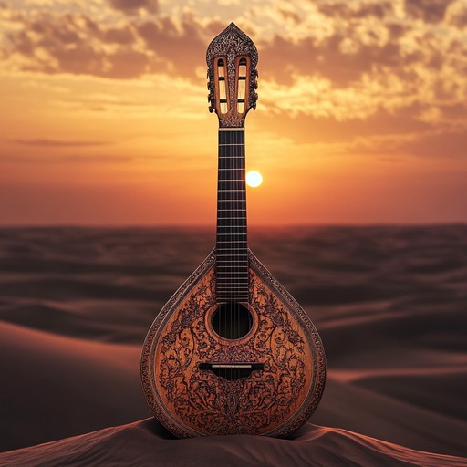 A moving instrumental that weaves middle eastern melodic themes with ambient textures, invoking deep feelings of nostalgia and longing. The gentle strumming of the oud carries the listener through a landscape of memories, under starlit skies and across silent deserts.