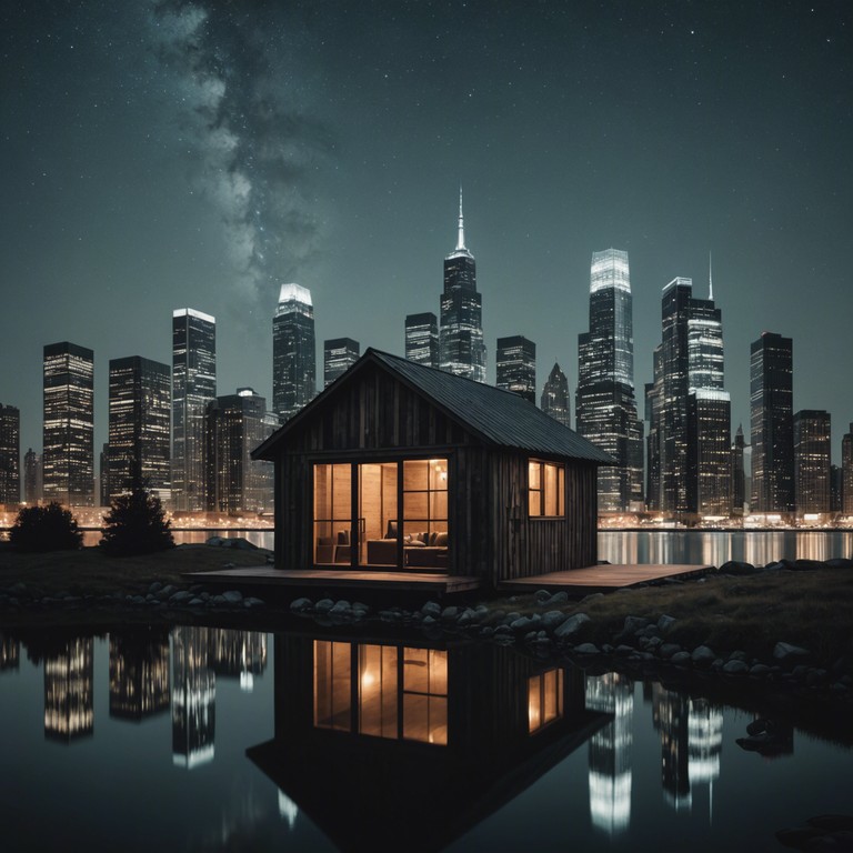 Imagine a soundscape that merges the calmness of folk with the dynamic pulse of city life. This track serves as a musical bridge between the serene moments of dusk and the vibrant nighttime energy of urban environments. It invites listeners to explore the quieter, more contemplative side of city living.