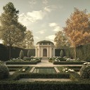 ethereal baroque sounds conjuring a peaceful, elegant atmosphere