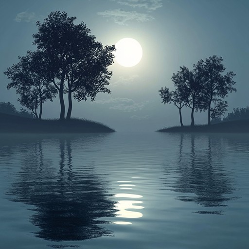 A soothing instrumental emo track featuring gentle electric guitar melodies that echo softly under the moonlight, evoking feelings of nostalgia and peaceful introspection.