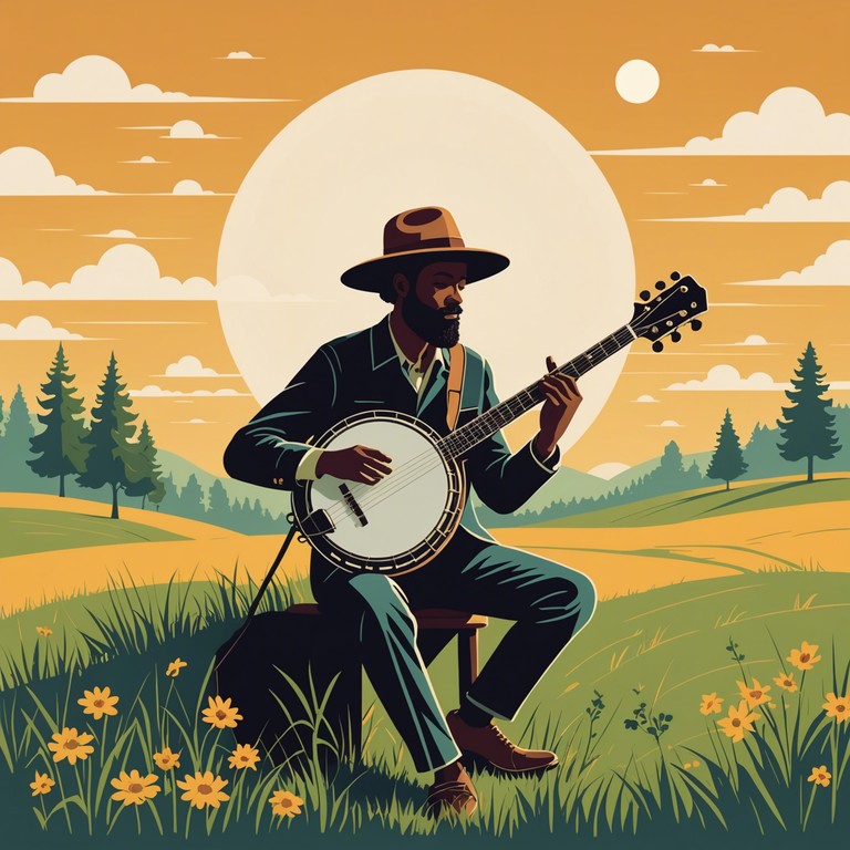Imagine a soundtrack that fills you with the irresistible urge to tap your feet and smile, evoking the feel of open country roads and limitless possibilities under the bright blue sky.