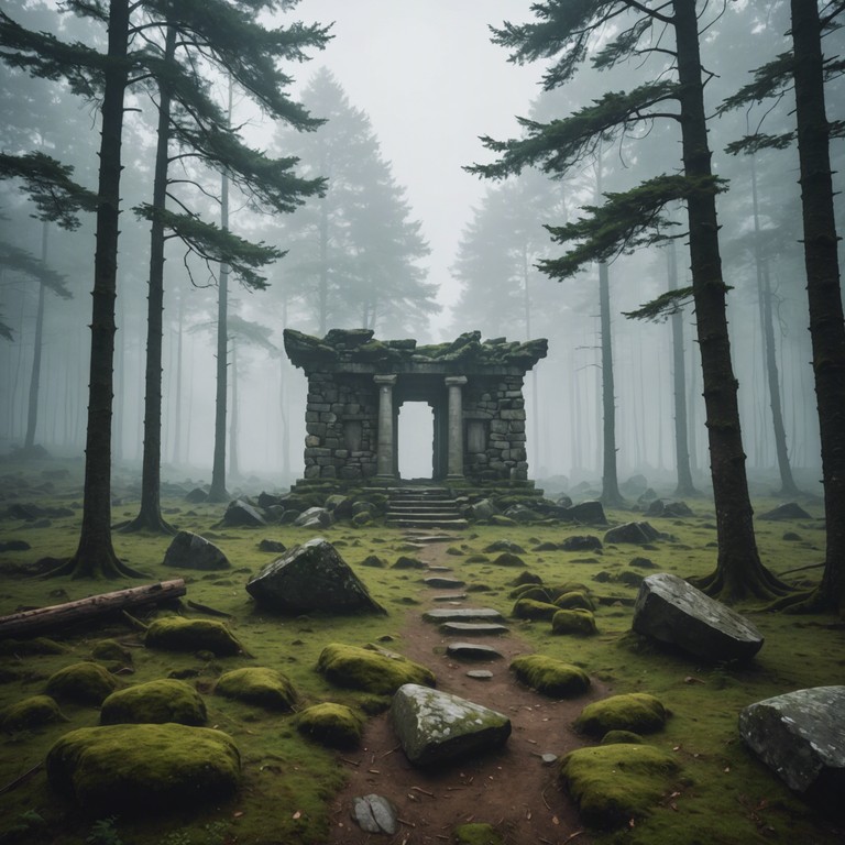 This instrumental track features an enchanting flute melody that transports listeners to forgotten ruins covered in moss, under a silver moonlight. The song weaves through themes of lost eras, echoing the whispers of ancient civilizations through its indulgent, soothing tones.