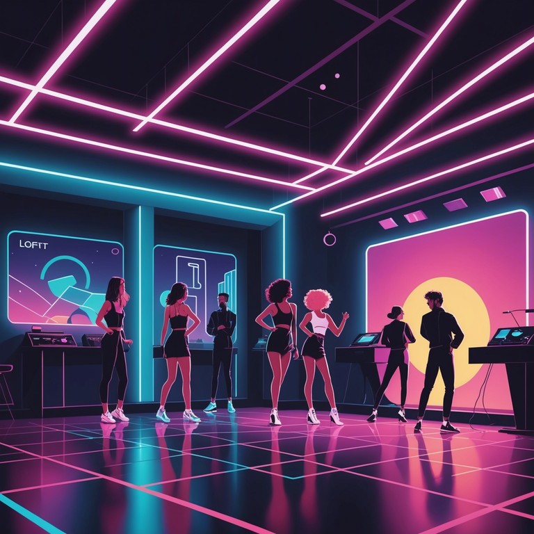 This track captures the infectious energy and vibrant beats typical of contemporary kpop, incorporating exhilarating melodies that are sure to get the listener on their feet and moving. The song mirrors the bustling life of seoul at night, radiating positivity and dreams of big city life.