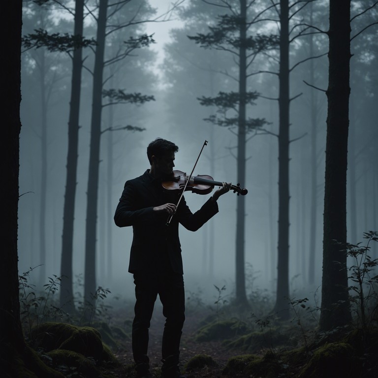 Venture into a surreal dreamscape of sultry tones and ethereal mystery. Whispers behind the veil blends enchanting vocals with a haunting violin, creating an intimate yet unsettling atmosphere that echoes the hidden corners of folklore and unknown lore. This track gently builds layers of sound, inviting the listener into a half lit world of forgotten spirits and soft shadows.