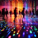 groovy bass meets shimmering disco lights