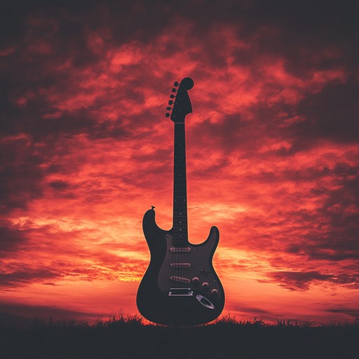 A soulful rock piece that blends masterful guitar work with reflective and soul stirring crescendos, perfect for capturing the essence of a sunset's emotional journey. It's a captivating mix of soft dynamics and powerful moments that engage the listener deeply.