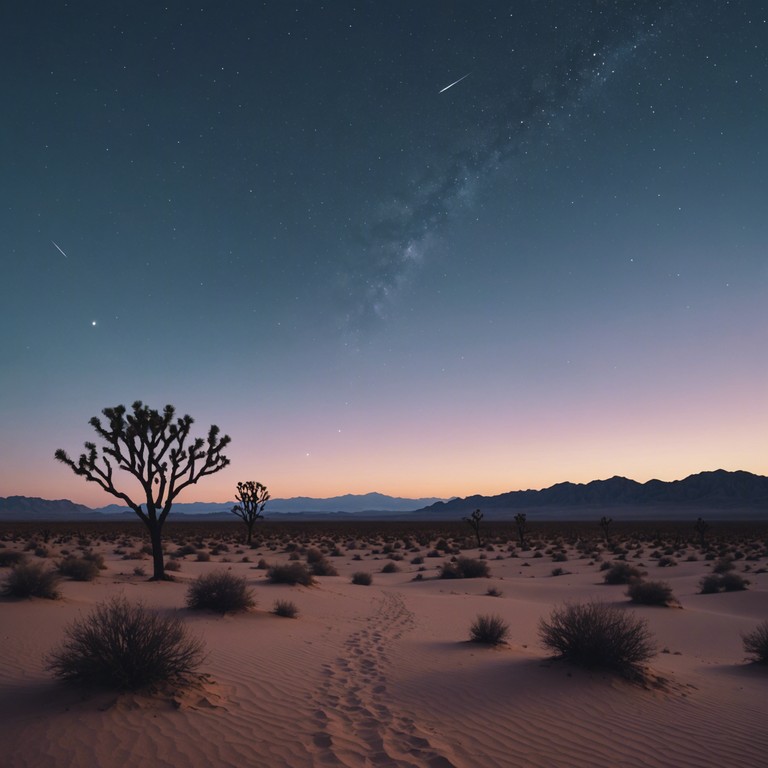 A reflective oud composition that captures the essence of a tranquil night in the desert. The music intertwines with the natural sounds of the evening, creating a harmonious and meditative journey into stillness.