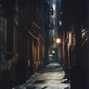 gritty, suspenseful soundtrack with brooding, industrial undertone.