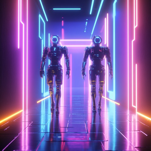 A compelling and anthemic composition where electronic robotic synth lines intertwine with aggressive beats and liberating bass drops, creating an exhilarating and high energy escape from the mundane