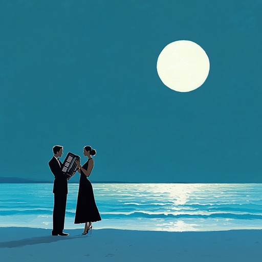 An elegant cumbia infused with graceful melodies and tranquil rhythms, perfect for a moonlit serenade. The sophisticated blend of traditional and contemporary sounds creates a unique, romantic ambiance.