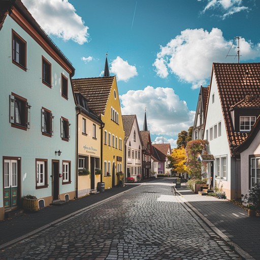 The melodic flow of gentle acoustic guitars and strings, creating a relaxing german landscape soundscape. This piece conjures serene summer afternoons in bavarian meadows, perfect for unwinding and finding peace.