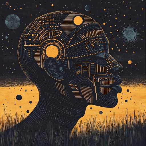 A high energy track blending traditional african percussion with futuristic synths and beats for a vibrant experience.