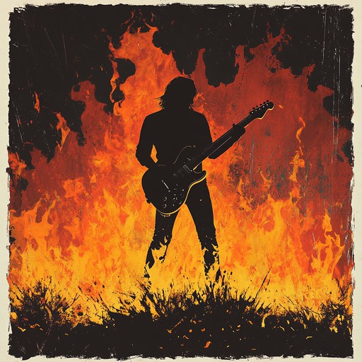 An intense instrumental track that combines heavy guitar riffs and thunderous drums to evoke a sense of unleashed inner fury and raw power