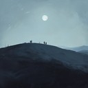 eerie traditional tune evoking dark atmospheric presence.