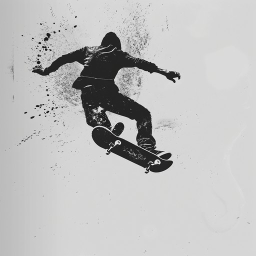 Energetic and rebellious instrumental skate rock song with a driving beat, gritty electric guitar riffs, and a defiant attitude. Perfect for adrenaline-fueled skating sessions and underground skate videos.
