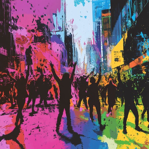 The track blends powerful bass lines, funky guitar riffs, and vibrant synths to create an energetic house sound infused with urban vibes, ideal for adding a lively touch to any scene