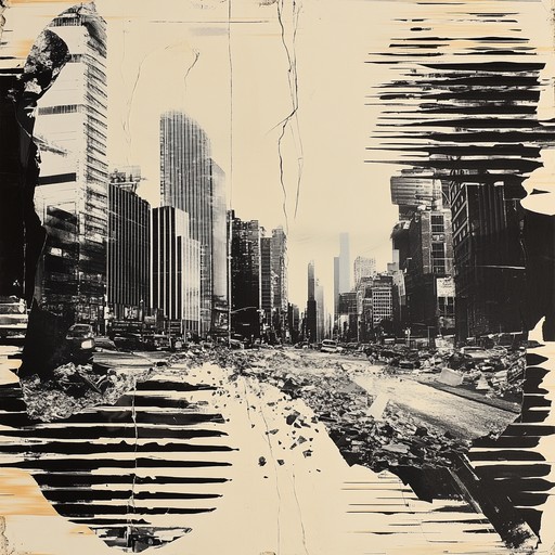 An aggressive grime instrumental with chaotic beats reflecting city nightlife disorder.
