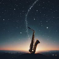 jazzy notes amidst soft glimmers