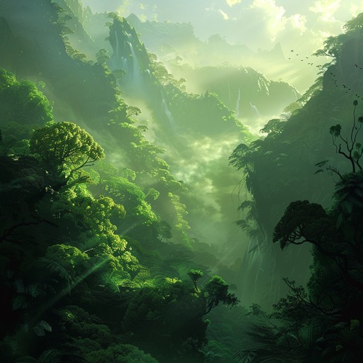 A collaboration of soothing dub rhythms and lush ambient textures invites listeners into a mystical journey through an ethereal verdant soundscape. Light, echoing percussions intertwined with airy synths create an expansive, soul soothing experience. Perfect for meditation, relaxation, or a reflective walk in nature.