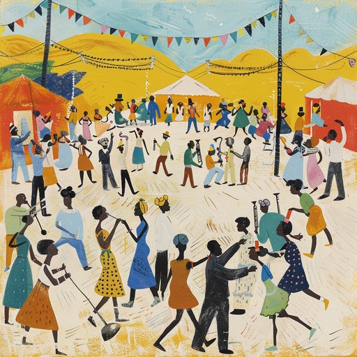 This exhilarating track brings the festive atmosphere of a caribbean carnival to life with infectious dance rhythms and vibrant percussive elements. The syncopated beats and lively melodies create a sense of celebration and movement, perfect for energizing dance floors or festive occasions.