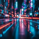 hypnotic and futuristic with deep basslines and synths