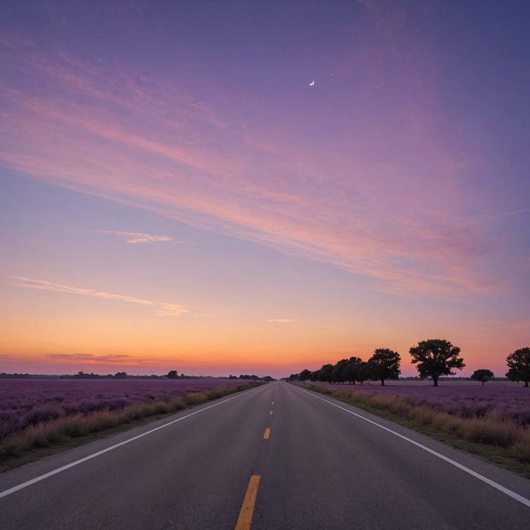 Picture a soothing evening drive where the worries of the day melt away with each note from a smooth electric guitar, echoing the essence of blues enriched with rock's raw energy.