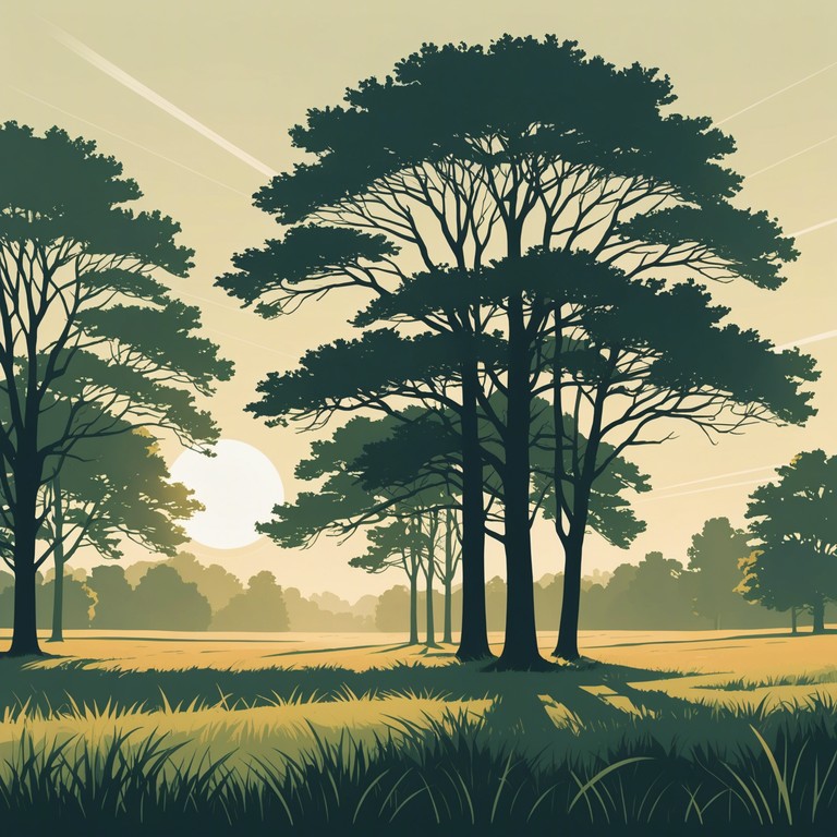Similar to whispers of the wind, this version extends the peaceful and reflective theme with a slightly more upbeat melody and intermittent soft percussion to mimic the irregular yet harmonious breezes across a sunlit meadow.