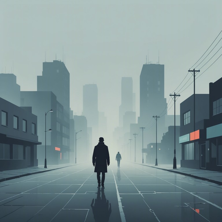 A poignant instrumental track that intertwines the haunting atmosphere of r&b with the depth of emotion found in heartbreak, featuring eerie yet beautiful sounds that explore the theme of loss and longing in a deeply moving soundscape.